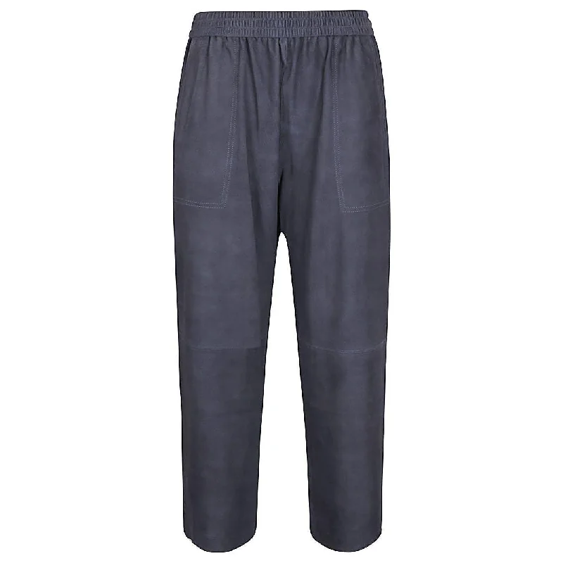 Via Masini 80 Trousers Clear Blue Trousers Prom Sequined