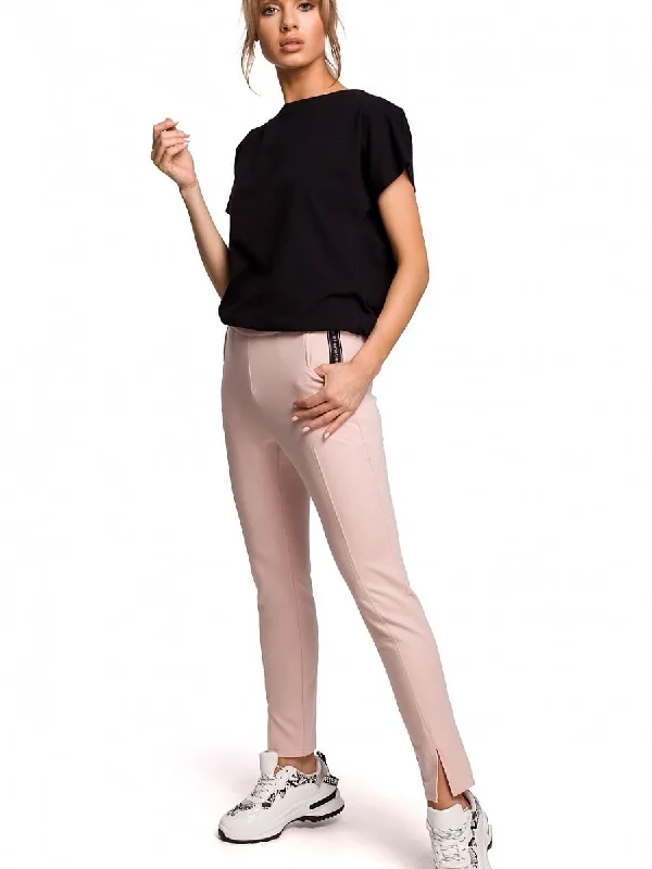 Trousers Moe Wide Leg Loose Fit Mid Waist