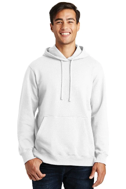 Port & Company Fan Favorite Fleece Pullover Hooded Sweatshirt. PC850H Shawl Collar Sweater Port & Company Fan Favorite Fleece Pullover Hooded Sweatshirt. PC850H Shawl Collar Sweater