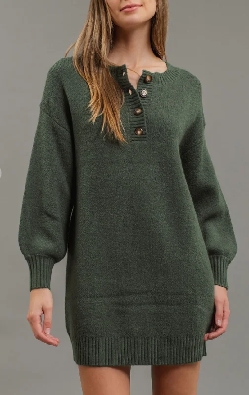 Becky Sweater Dress Modern Contemporary Chic