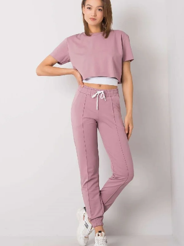 Women trousers Rue Paris Trousers Corduroy Warm