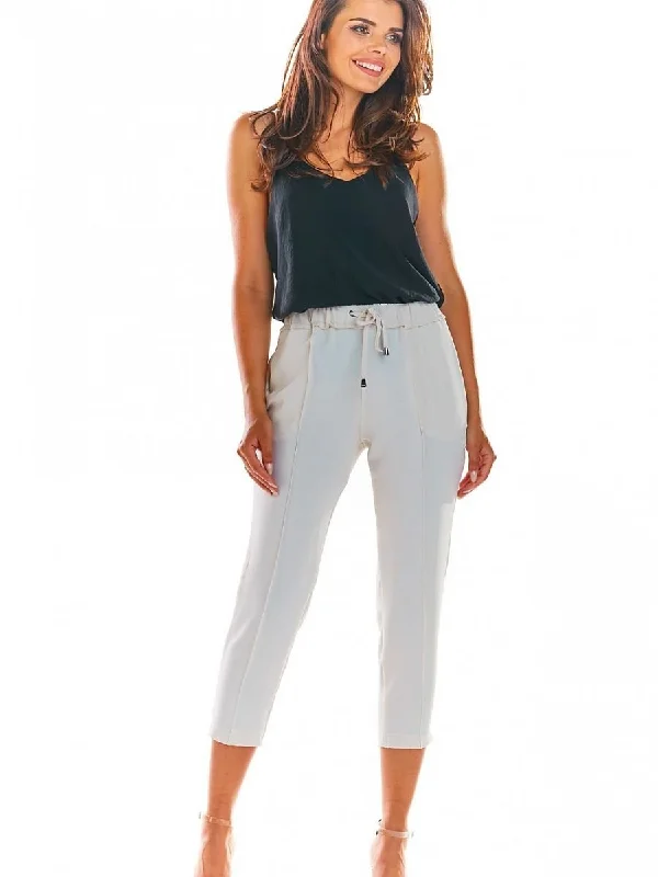 Women trousers awama Trousers Leather Faux