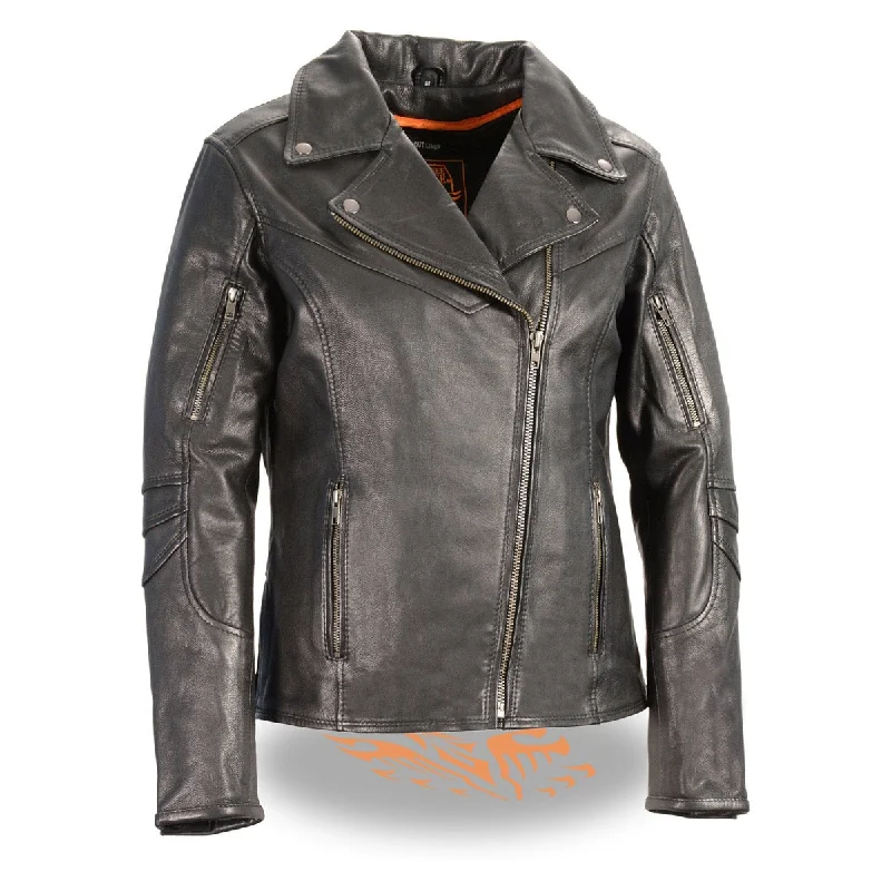 Women's Black Leather Lightweight Long Length Vented Jacket Embroidered Jacket Appliqued Jacket Beaded Jacket Women's Black Leather Lightweight Long Length Vented Jacket Embroidered Jacket Appliqued Jacket Beaded Jacket