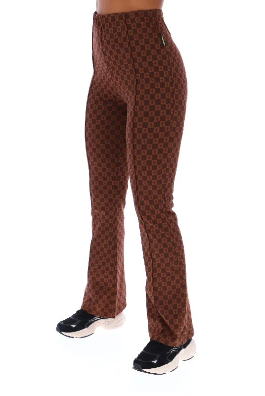 Elizabeth Flared Trouser Trousers Bootcut Casual
