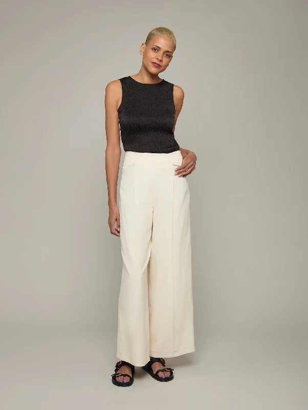 PYRAMID | Wide Leg Trousers Trousers luxurious high-end