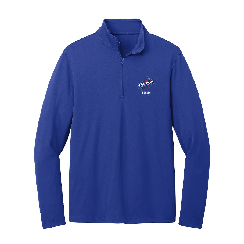 Francis Marion - NCAA Women's Basketball : Mackenzie Feagin - Lightweight Quarter Zip Jacket Knit Fabric Woven Fabric Fleece Fabric Francis Marion - NCAA Women's Basketball : Mackenzie Feagin - Lightweight Quarter Zip Jacket Knit Fabric Woven Fabric Fleece Fabric