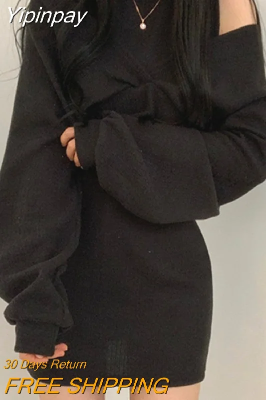 Yipinpay Knit Vest Turtleneck Dress Crop Long Sleeve Off Shoulder Sweater Top Two Piece Sets Vestidos Mujer 2023 Clothes Women Jersey Fabric Tulle Fabric Batik Fabric Yipinpay Knit Vest Turtleneck Dress Crop Long Sleeve Off Shoulder Sweater Top Two Piece Sets Vestidos Mujer 2023 Clothes Women Jersey Fabric Tulle Fabric Batik Fabric