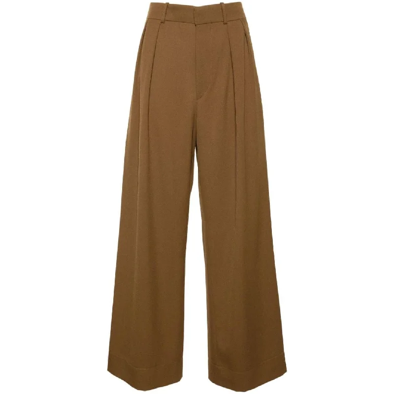 Wardrobe.Nyc WARDROBE NYC Trousers Brown Trousers Favorite Customer