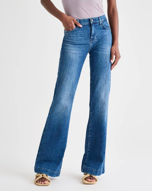 Bootcut Denim Trouser Trousers Wedding White