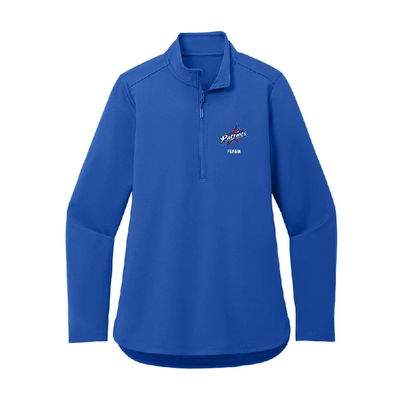 Francis Marion - NCAA Women's Basketball : Mackenzie Feagin - Women's Premium Quarter Zip Jacket Welt Pockets Slit Pockets Flap Pockets Francis Marion - NCAA Women's Basketball : Mackenzie Feagin - Women's Premium Quarter Zip Jacket Welt Pockets Slit Pockets Flap Pockets