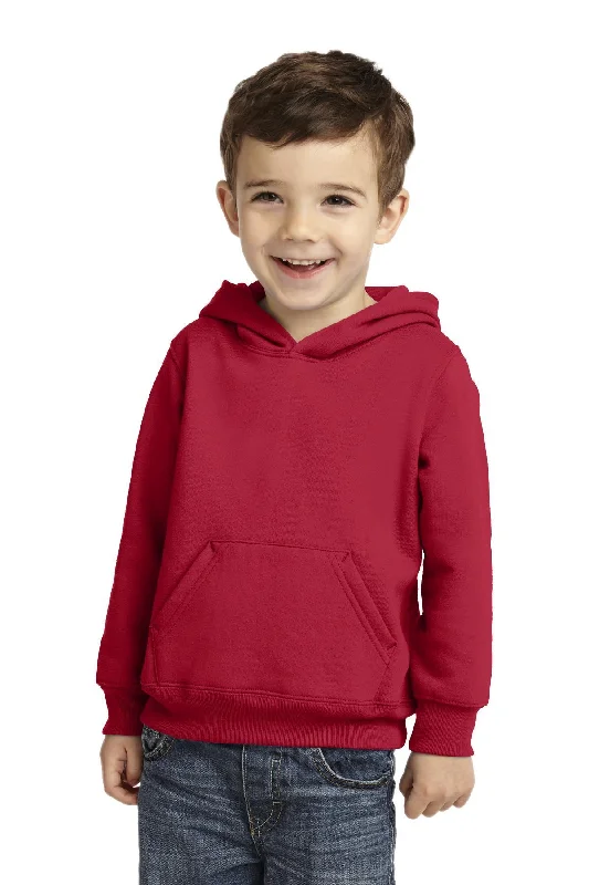 Port & Company Toddler Core Fleece Pullover Hooded Sweatshirt. CAR78TH Open Neck Pullover Port & Company Toddler Core Fleece Pullover Hooded Sweatshirt. CAR78TH Open Neck Pullover