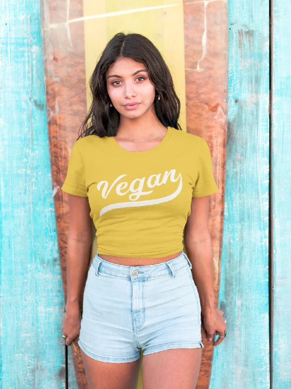 Vegan Classic Retro Crop Top Polka Dot Checkered Tartan
