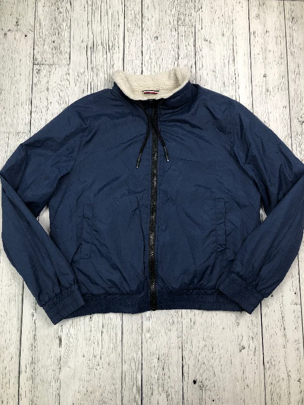 Garage navy blue jacket - Hers L Rayon Jacket Velvet Jacket Corduroy Jacket