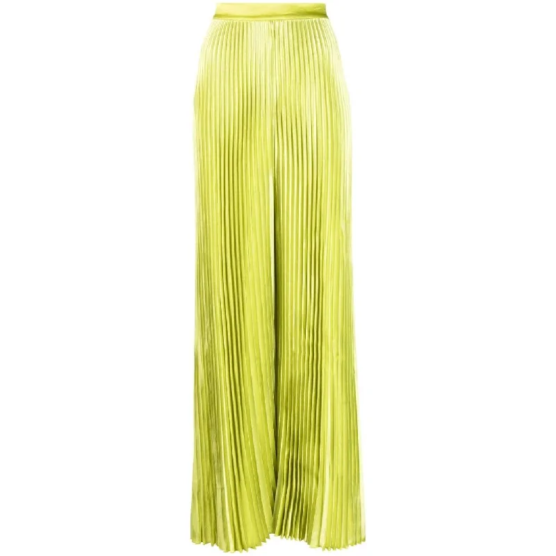 L'IDEE WOMAN Trousers Green Trousers fashionable trendy