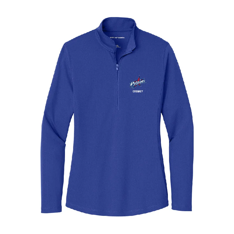 Francis Marion - NCAA Women's Basketball : Kiara Croskey - Women's Lightweight Quarter Zip Jacket Collared Jacket Crew Neck Jacket Turtle Neck Jacket Francis Marion - NCAA Women's Basketball : Kiara Croskey - Women's Lightweight Quarter Zip Jacket Collared Jacket Crew Neck Jacket Turtle Neck Jacket