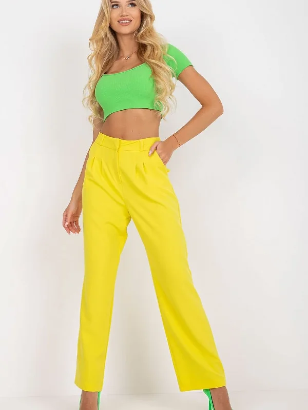 Women trousers Rue Paris Trousers Print Floral