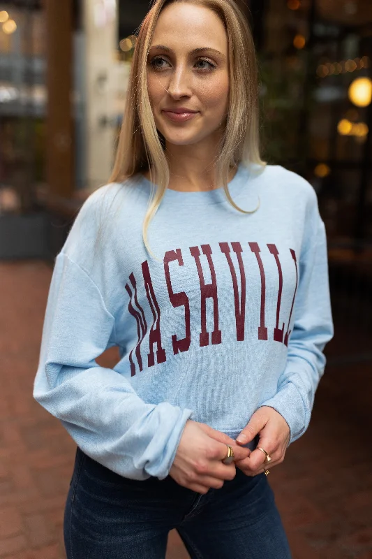 Sophia Lightweight Pullover [Light Blue] Thick Cable Knit