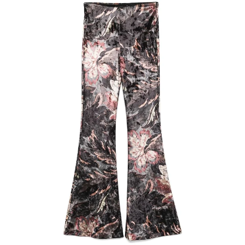 Etro Trousers Black Trousers Running Lightweight