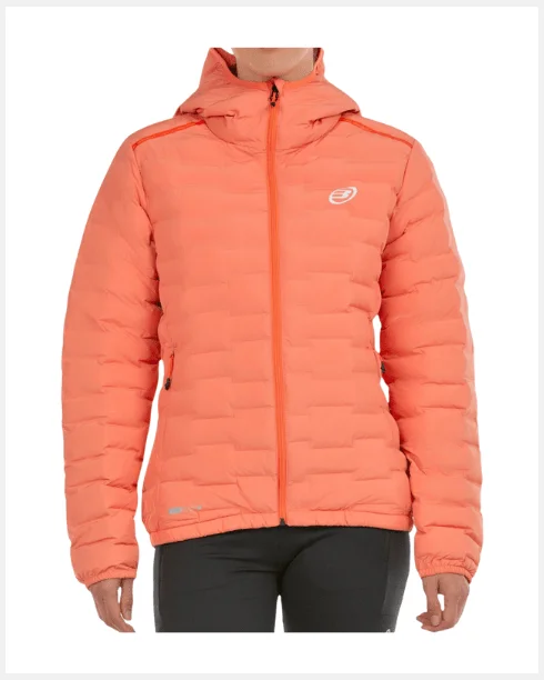 Bullpadel Jacket Neves Orange Print Jacket Jacquard Jacket Patchwork Jacket