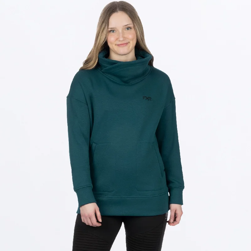 Women's Ember Pullover Sweater Open Neck Pullover