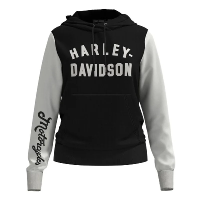 Women's Winding Roads Pullover Hoodie Ruffled Neck Pullover