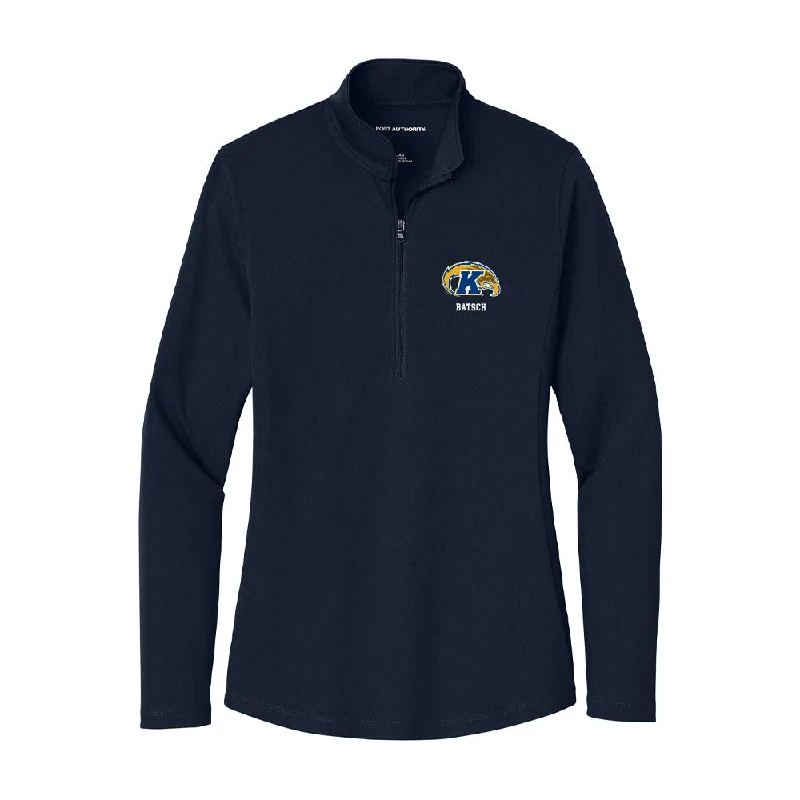 Kent State - NCAA Women's Basketball : Jenna Batsch - Women's Lightweight Quarter Zip Jacket Mesh Jacket Canvas Jacket Denim Jacket Kent State - NCAA Women's Basketball : Jenna Batsch - Women's Lightweight Quarter Zip Jacket Mesh Jacket Canvas Jacket Denim Jacket