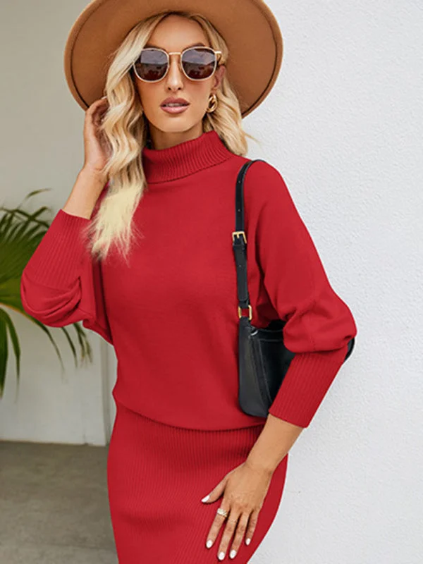 Blue Zone Planet | turtleneck long sleeve slim fit sweater dress Satin Fabric Silk Fabric Chiffon Fabric Blue Zone Planet | turtleneck long sleeve slim fit sweater dress Satin Fabric Silk Fabric Chiffon Fabric