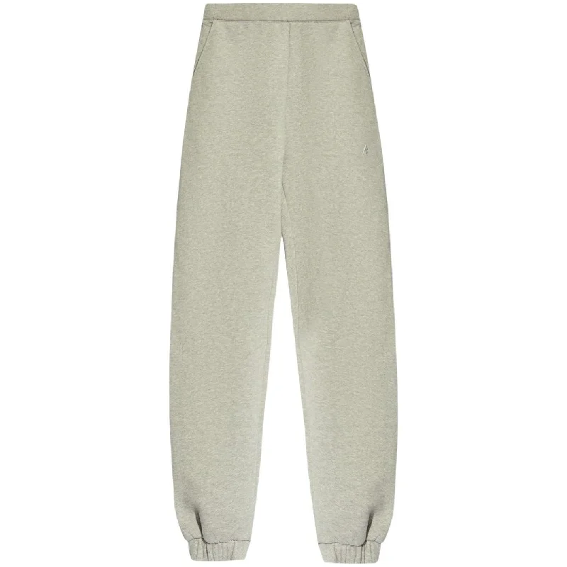 The Attico Trousers Grey Trousers Tapered Slim Fit