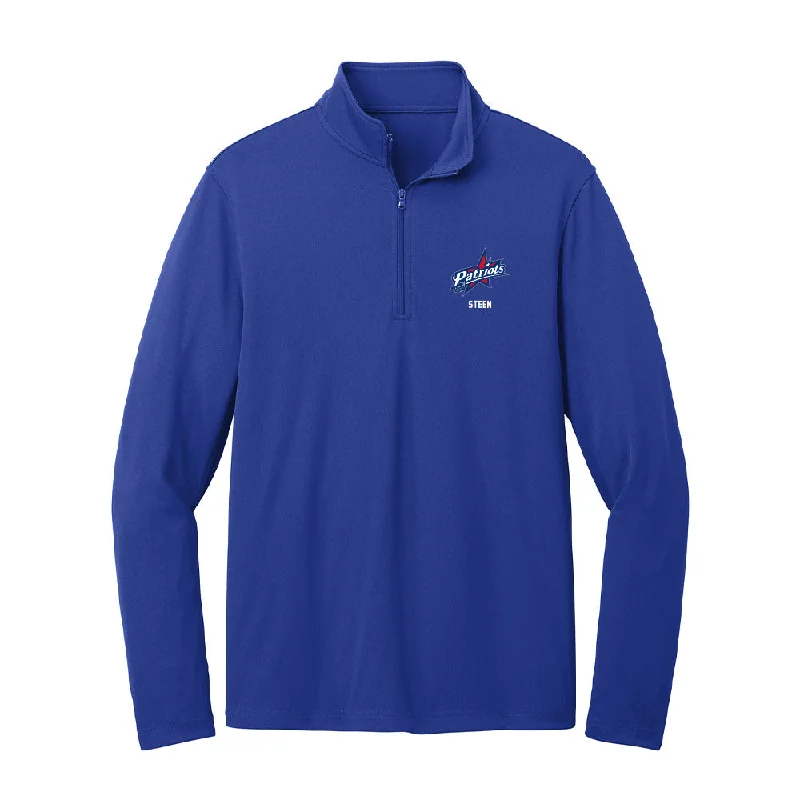 Francis Marion - NCAA Women's Track & Field : Emma Steen - Lightweight Quarter Zip Jacket Oversized Jacket Tailored Jacket Straight Jacket Francis Marion - NCAA Women's Track & Field : Emma Steen - Lightweight Quarter Zip Jacket Oversized Jacket Tailored Jacket Straight Jacket