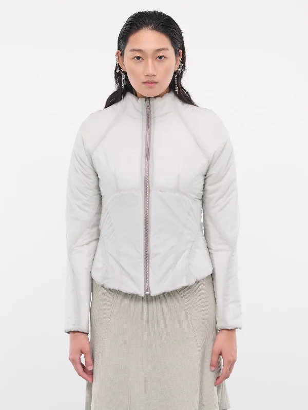 Reversible Padded Jacket (JK4LG-LIGHT-GREY) Nylon Jacket Polyester Jacket Spandex Jacket Reversible Padded Jacket (JK4LG-LIGHT-GREY) Nylon Jacket Polyester Jacket Spandex Jacket