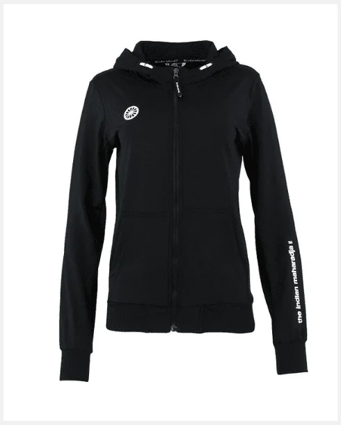 The Indian Maharadja Kadiri Women Hooded Jacket Black Fleece Jacket Down Jacket Parka The Indian Maharadja Kadiri Women Hooded Jacket Black Fleece Jacket Down Jacket Parka