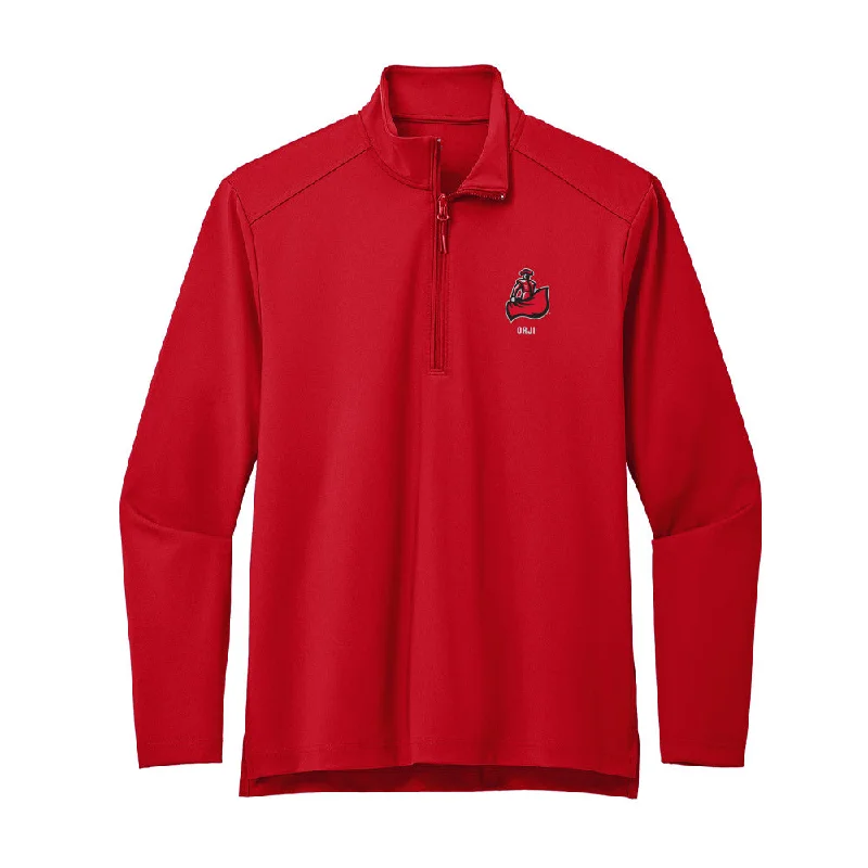 CSUN - NCAA Women's Basketball : Nnenna Orji - Premium Quarter Zip Jacket Print Jacket Jacquard Jacket Embroidered Jacket CSUN - NCAA Women's Basketball : Nnenna Orji - Premium Quarter Zip Jacket Print Jacket Jacquard Jacket Embroidered Jacket