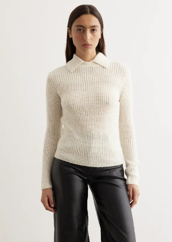 Madix Polo Sweater Terry Blend Velvet Blend Canvas Blend