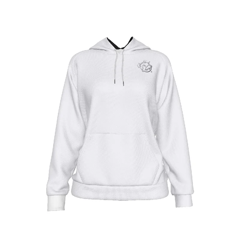 All-Over Print Women's Raglan Pullover Hoodie Boat Neck Sweater