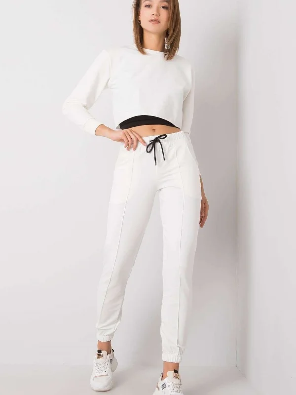 Women trousers Rue Paris Trousers Silk Elegant