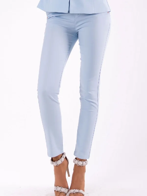 Women trousers YourNewStyle Trousers Denim Blue