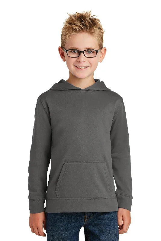 Port & CompanyYouth Performance Fleece Pullover Hooded Sweatshirt. PC590YH Lapel Neck Sweater Port & CompanyYouth Performance Fleece Pullover Hooded Sweatshirt. PC590YH Lapel Neck Sweater