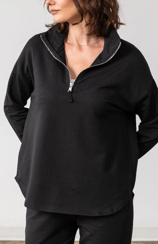 Million Miles Quarter Zip Pullover Turtleneck Warm Pullover