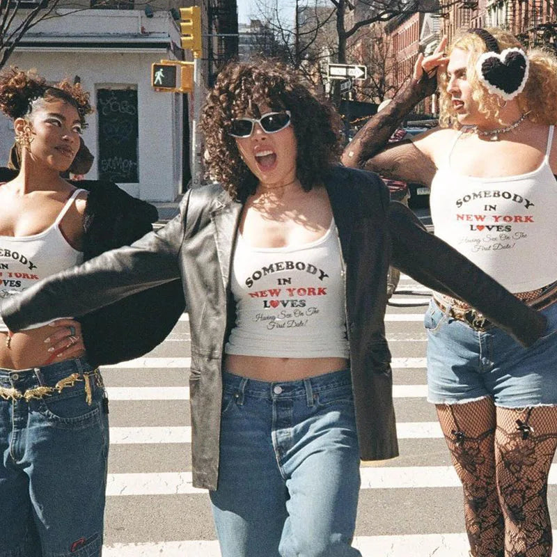 Y2k Sexy Gothic Graphic Letter Print Casual Grunge 90s Streetwear Slim Crop Top Modern Contemporary Chic Y2k Sexy Gothic Graphic Letter Print Casual Grunge 90s Streetwear Slim Crop Top Modern Contemporary Chic