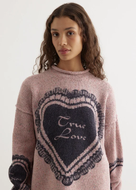 Kear Animation Sweater Tailored Straight A-Line