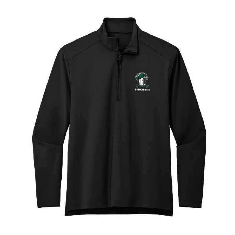 Northeastern State - NCAA Women's Basketball : Grace Abercrombie - Premium Quarter Zip Jacket Wool Jacket Cashmere Jacket Tweed Jacket Northeastern State - NCAA Women's Basketball : Grace Abercrombie - Premium Quarter Zip Jacket Wool Jacket Cashmere Jacket Tweed Jacket