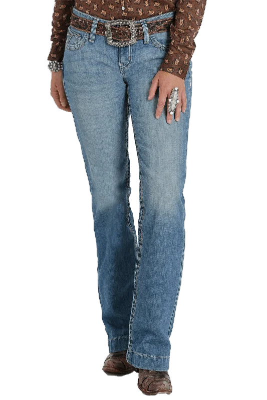Cruel Girl Women's Mid Rise Jayley Trouser Jeans Trousers Recommended Stylist