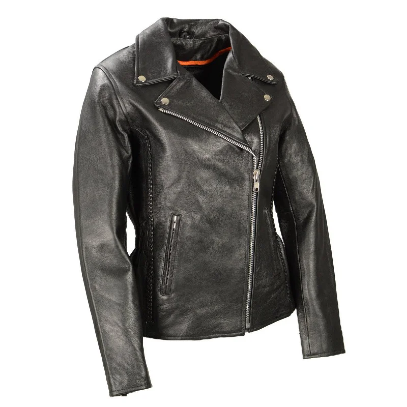 Ladies Black Braided Jacket with Studded Back and Gun Pockets Striped Jacket Polka Dot Jacket Floral Jacket Ladies Black Braided Jacket with Studded Back and Gun Pockets Striped Jacket Polka Dot Jacket Floral Jacket