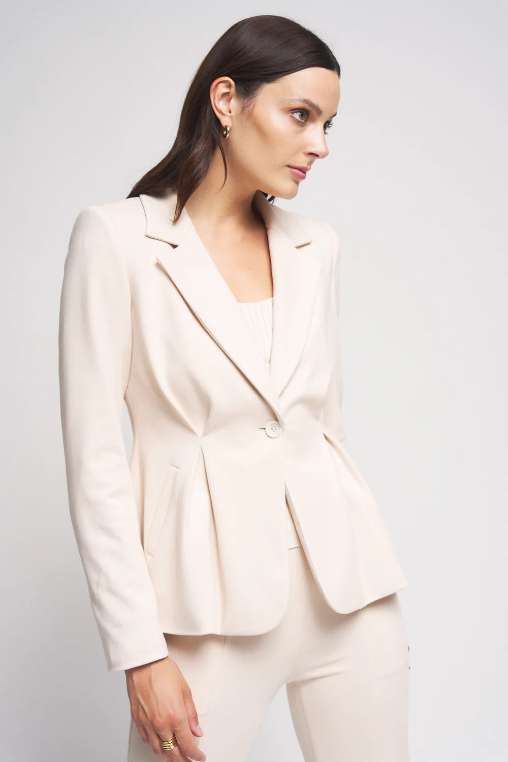 Alexia Jacket Tapioca - Bailey44 Rayon Jacket Velvet Jacket Corduroy Jacket