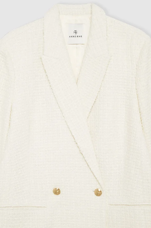 Jasmine Blazer - Ivory