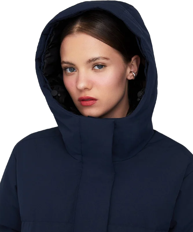 Ines Hooded Down Winter No Fur Jacket - Oversized - Women's|-|Manteau d'hiver en duvet à capuchon sans fourrure Ines - Surdimensionnée - Femme