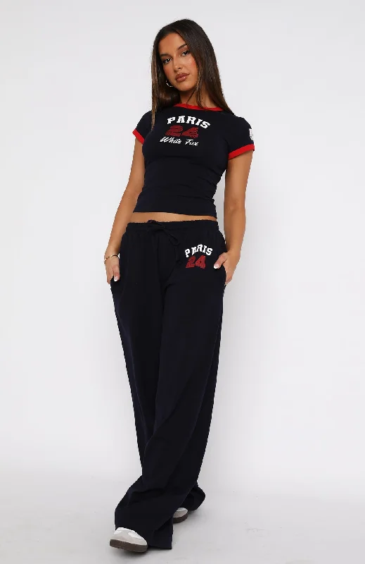 Team Paris Track Pants Navy