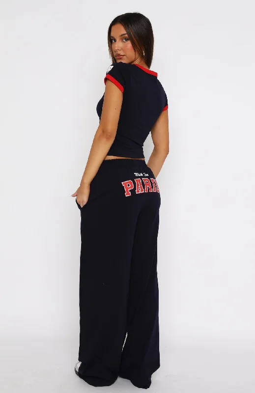 Team Paris Track Pants Navy