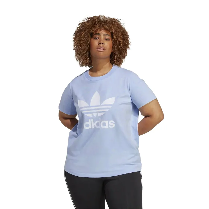 adidas - Women's Adicolor Classics Trefoil T-Shirt (Plus Size) (HY8334)