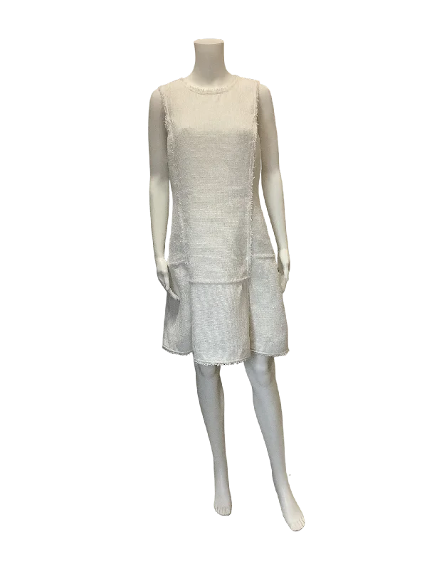 Banana Republic White Dress  Size: 12